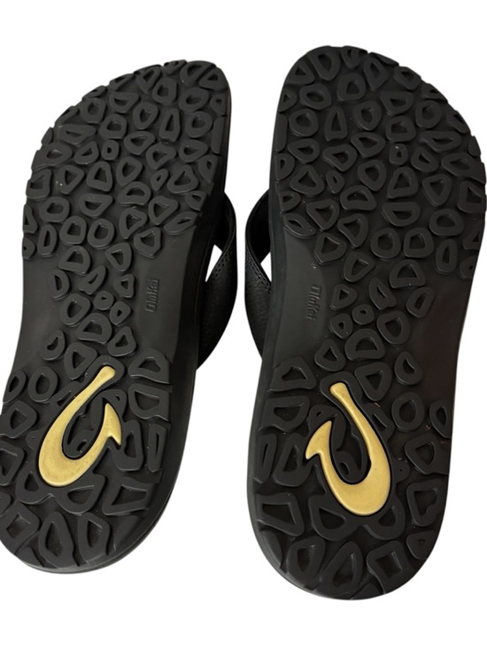 OluKai Mens Thong Sandals Black Size US 12 M EU 45 main image 7
